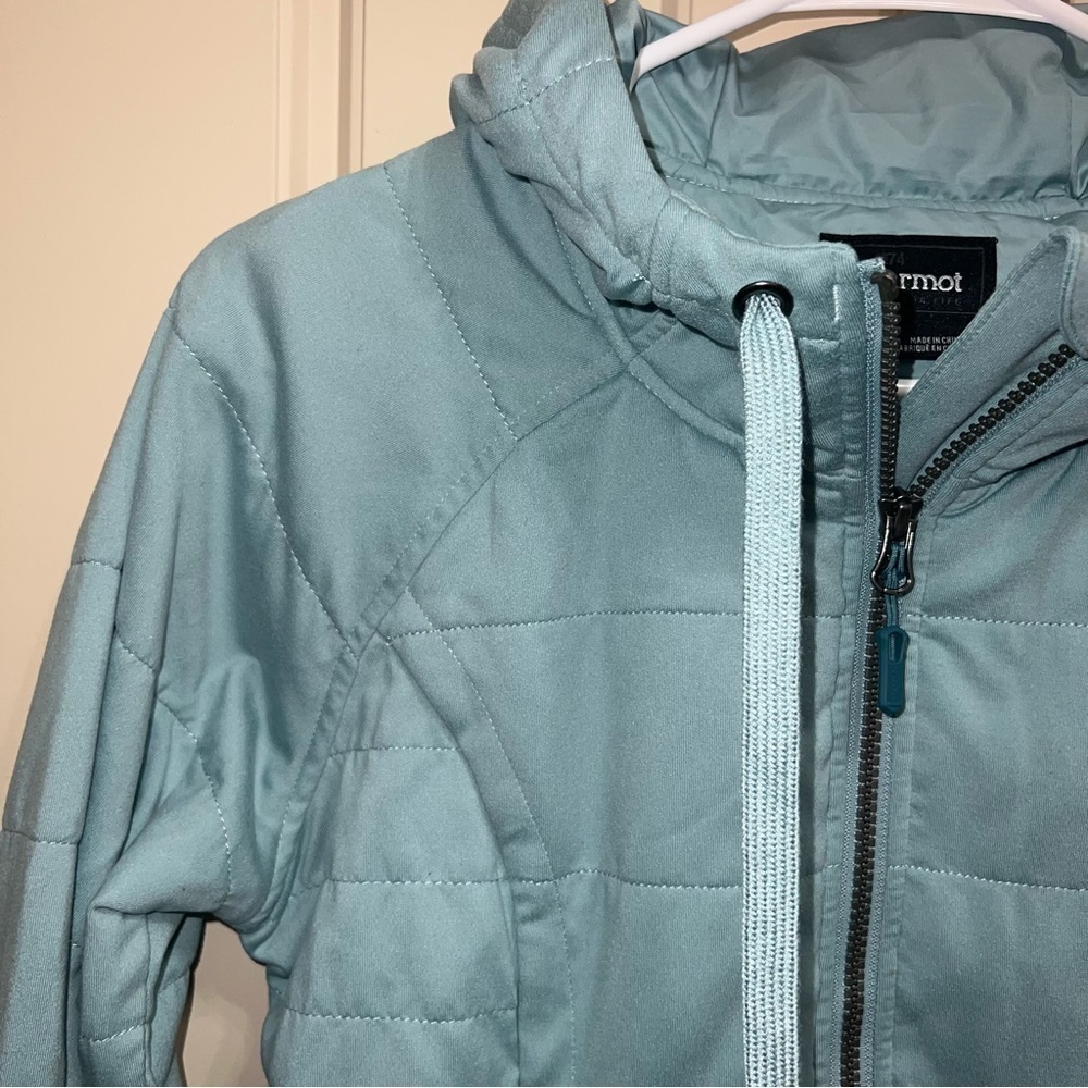 Marmot Women's Light Blue Corey Hoody Jacket Size Small - Picture 3 of 14